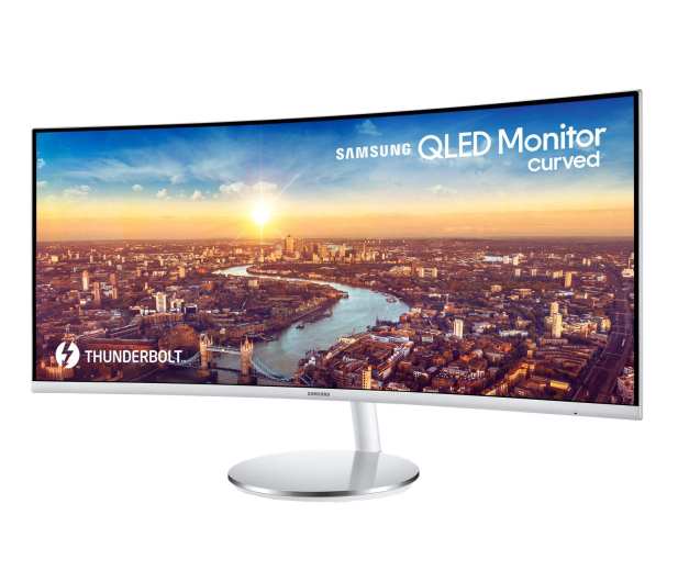 Monitor SAMSUNG 34'' LC34J791WTUXEN QLED UWQHD 100Hz 4ms Curved - 425114 - zdjęcie 3